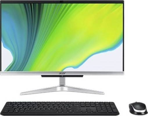 [DQ.BENEM.002] Acer Aspire C22-963 AIO, All-in-One Desktop, Intel Core i3 1005G1, 1.2GHz, 4GB Ram, 1TB HDD, Windows 10, 21.5 inch FHD, 1 Year Warranty - Black | DQ.BENEM.002