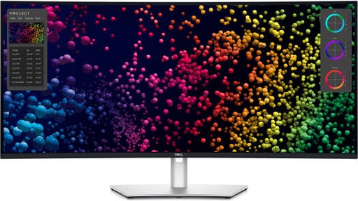 [U4025QW] Dell U4025QW UltraSharp 40 Curved Thunderbolt Hub Monitor, 39.7" 5K WUHD IPS Display, 120Hz Refresh Rate, 5ms (Fast) Response Time, 2500R Curvature, 1.07B Color Support, White | U4025QW