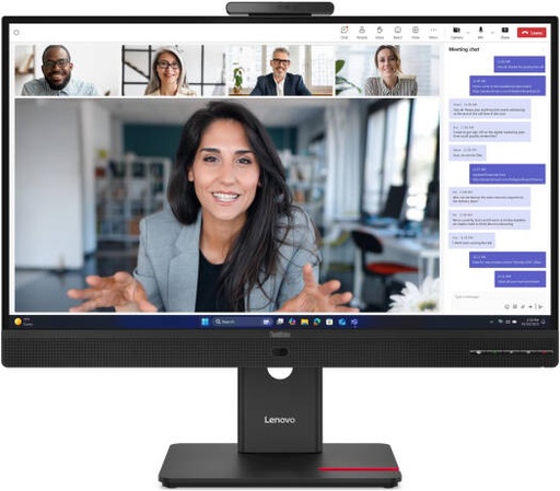 [T27QD-4V] Lenovo ThinkVision T27QD-4V Monitor, 27" IPS Display, QHD Resolution, 120Hz Refresh Rate, 4ms (Extreme Mode) Response Time, Integrated Webcam, 2x Built-In 5W Speakers | T27QD-4V