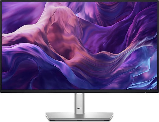[P2425HE] DELL 24" USB-C Hub FHD IPS Monitor, 100Hz Refresh Rate & 5ms Response Time, 99% sRGB Color Gamut Delivery, Ficker Free, 1.67 Million Colors, Up to 90W via USB-C, Black - White | P2425HE