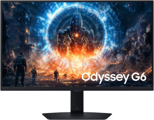 [LS27FG600EMXUE] SAMSUNG Odyssey G6 G60F Gaming Monitor, 27" IPS Display, QHD Resolution, 350Hz Refresh Rate, 1ms (GtG) Response Time, AMD FreeSync Premium & G-Sync Compatible, Black | LS27FG600EMXUE