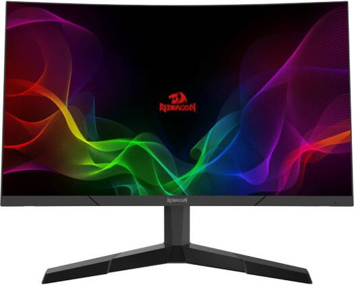 [GM24G3C] Redragon Pearl GM24G3C Curved Gaming Monitor, 24" FHD IPS WLED Display, 180Hz Refresh Rate, Anti-Glare Panel, 1ms GTG Response Time, FreeSync Technology, 16.7m Color Display, Black | GM24G3C