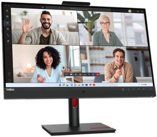 [63D6UAT3UK] Lenovo ThinkVision T27hv-30 Monitor, 27" IPS Display, QHD Resolution, 75Hz Refresh Rate, 4ms (Extreme Mode) Response Time, 16.7m Display Support, 5W x2 Built-In Speakers, Black | 63D6UAT3UK