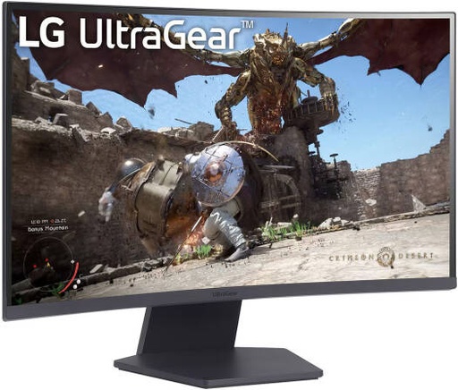 [27GS60QC-B] LG UltraGear 27'' QHD 1000R Curved Gaming Monitor, 180Hz Refresh Rate, 1ms Response Time, AMD FreeSync, HDR10, Up to sRGB 99%, 3-side Virtually Borderless Design, Black | 27GS60QC-B