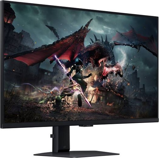 [LS32DG502EMXUE] SAMSUNG Odyssey G5 G50D Gaming Monitor, 32" 2K QHD IPS Display, 180Hz Refresh Rate, 1ms (GtG) Response Time, AMD FreeSync Technology, 16.7m Display Color, Black | LS32DG502EMXUE