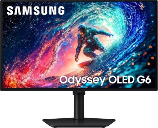 [LS27HG612SMXUE] SAMSUNG G61SH Monitor, 27" QD-OLED Display, QHD Resolution, 240Hz Refresh Rate, 0.03ms (GtG) Response Time, AMD FreeSync Premium Technology, 1 Billion Colors, Black | LS27HG612SMXUE