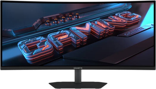 [GS34WQCA] GIGABYTE GS34WQCA Curve Gaming Monitor, 34" VA Display, WQHD Resolution, 1500R Curvature, 120Hz Refresh Rate, 1ms (MPRT) Response Time, AMD FreeSync Premium Technology | GS34WQCA