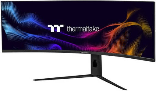 [GM-GCE-49CEUB-UK] Thermaltake TGM-V49CDQ Gaming Monitor, 49" Fast VA Display, Dual QHD Resolution, 240Hz Refresh Rate, 1ms (GtG) Response Time, AMD FreeSync & NVIDIA G-SYNC Compatible | GM-GCE-49CEUB-UK
