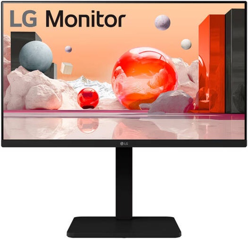 [24BA550-B] LG 24BA550 Monitor, 24" IPS Display, FHD Resolution, 100Hz Refresh Rate, 5ms (GtG) Response Time, 16.7m Color Display, Built-In Speakers, Anti-Glare Surface Treatment | 24BA550-B