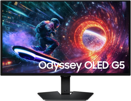 [LS27FG502SMXUE] SAMSUNG Odyssey G5 G50SF Gaming Monitor, 27" QD-OLED Display, QHD Resolution, 180Hz Refresh Rate, 0.03 (GtG) Response Time, AMD FreeSync & G-Sync Compatible, Black | LS27FG502SMXUE