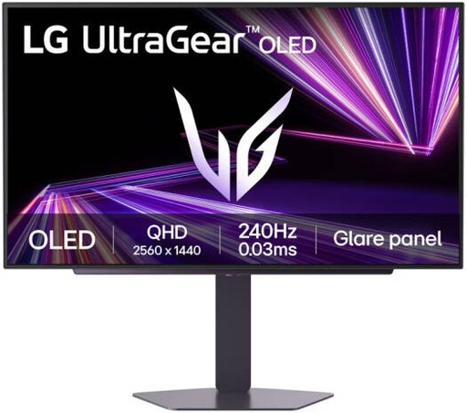 [27GX704A-B] LG 27GX704A UltraGear Gaming Monitor, 27" OLED Display, QHD Resolution, 240Hz Refresh Rate, 0.03ms Response Time, AMD FreeSync Premium Pro & NVIDIA G-Sync Compatible, Black | 27GX704A-B