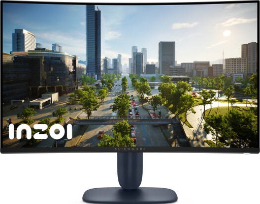 [210-BPKZ] Dell Alienware 32 AW3225DM Curved Gaming Monitor, 32" VA Display, QHD Resolution, 180Hz Refresh Rate, 1ms (Extreme Mode) Response Time, AMD FreeSync & VESA AdaptiveSync, Black | 210-BPKZ