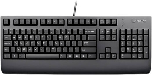 [4X30M86920] Lenovo Preferred Pro II USB Keyboard, Full-Size Wired Business Keyboard with Numeric Keypad, Arabic Keyboard, Black | 4X30M86920