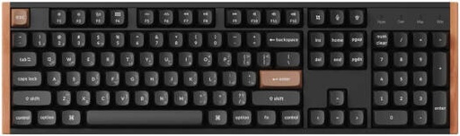 [K10H-F1-AR] Keychron K10 HE Wireless Magnetic Switch Keyboard, English-Arabic Layout, Gateron Double-Rail Magnetic Nebula Switch, N-Key Rollover (NKRO), 2.4 GHz/BT/Type-C Wired, 4000mAh, Black | K10H-F1-AR