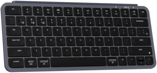 [B1P-K1] Keychron B1 Pro Ultra-Slim Keyboard, Wireless Bluetooth 5.2, 2.4 GHz, 1000 Hz Polling Rate, English Layout, Space Gray | B1P-K1