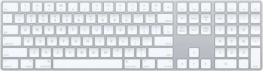 [MQ052LL] Apple Magic Keyboard with Numeric Keypad - US English - Silver | MQ052LL