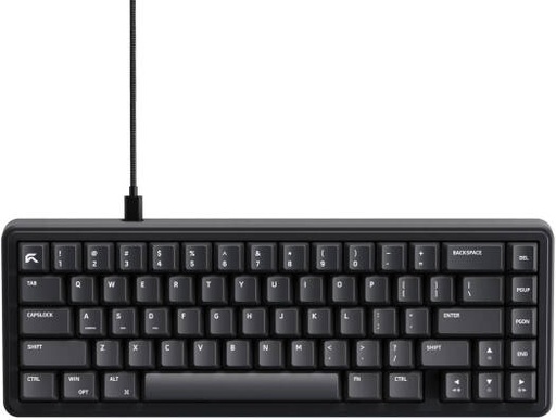 [KB-AKULA65LITE-CYB01] Cybeart Akula 65 Lite Mechanical Gaming Keyboard, 65% Layout, Pre-Lubed Switches, Hot-Swappable, RGB Backlit, Full-Size Wired USB-C Keyboard with Media Knob, Black | KB-AKULA65LITE-CYB01
