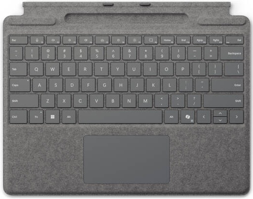 [8XA-00252] Microsoft Surface Pro Keyboard 11th Edition With Pen Storage, Compatible with 11th Edition, Surface Pro 10 for Business, Surface Pro 9, Surface Pro 8, Surface Pro X, Platinum | 8XA-00252