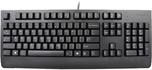 [4X30M86879] Lenovo Preferred Pro II USB Keyboard, Full-Size, USB 2.0, QWERTY US English, Rubber Dome Switches, 10M Click Lifecycle, Adjustable Tilt | 4X30M86879