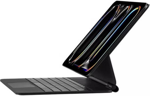 [magic-keyboard-case-for-ipad-pro-11-inch-m4-2024-magnetic-detachable-cover-multi-touch-trackpad-backlit-keys-dual-language-english-arabic-adjustable-viewing-angles-usb-c-charging-black] Magic Keyboard Case for iPad Pro 11-inch (M4, 2024), Magnetic Detachable Cover, Multi-Touch Trackpad, Backlit Keys, Dual-Language (English/Arabic), Adjustable Viewing Angles, USB-C Charging, Black