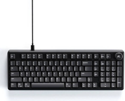 [KB-AKULA99LITE-CYB01] Cybeart Akula 99 Lite Mechanical Gaming Keyboard, 99% Layout, Pre-Lubed Switches, Hot-Swappable, RGB Backlit, Full-Size Wired USB-C Keyboard with Media Knob, Black | KB-AKULA99LITE-CYB01