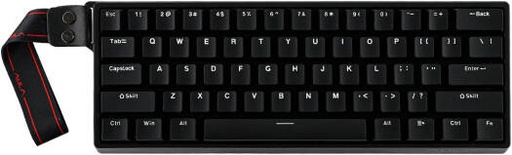 [Win60 He] AULA Win60 He Magnetic Keyboard, 61 Keys, 60% Layout, GrayWood Magnetic Switch, Hot-Swappable, Magnetic Hall Effect Switch, 0.02 Switch Accuracy, 8000Hz Polling Rate, Black | Win60 He