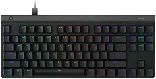 [920-012868] Logitech G515 TKL Wired Low-Profile Gaming Keyboard, GL Mechanical Linear Tactile Switches, Double-Shot PBT Keycaps, Low-Profile Key Switch Actuation Point, Black | 920-012868
