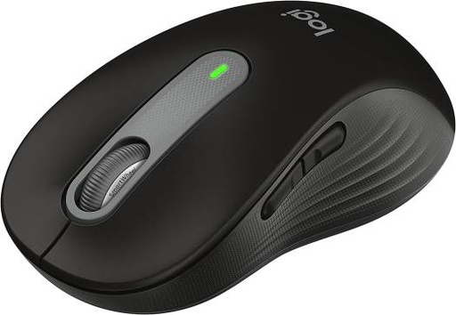 [910-006253/910-006275] Logitech Signature M650 Wireless Mouse, For Small to Medium Sized Hands, Silent Clicks, 5 Buttons, Bluetooth, Multi-Device Compatibility, 400 DPI, 10m Range, Graphite Black | 910-006253/910-006275