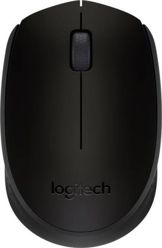 [910-004424] Logitech M171 Wireless Mouse, Smooth Optical Tracking, Ambidextrous Design, 2.4GHz Wireless, Black | 910-004424