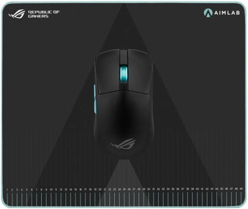 [ROG-ACE AIM LAB] ASUS ROG Harpe Ace Aim Lab Edition Wireless Gaming Mouse with ROG Hone Ace Aim Lab L Sized Mousepad, Tri-mode Connectivity, Next-gen 36000dpi, Optimized Mousing Surface, Black | ROG-ACE AIM LAB
