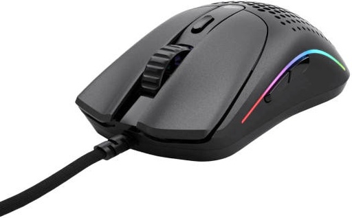 [GLO-MS-OV2-MB] Glorious Model O2 Wired RGB Gaming Mouse, Ultralight 59-gram Weight, 26,000 DPI BAMF 2.0 Sensor, Crisp Switches Rated for 80M Clicks, RGB Lighting, G-Skates Mouse Feet, Black | GLO-MS-OV2-MB