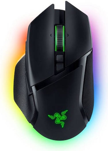 [RZ01-04620100-R3G1] Razer Basilisk V3 Pro USB Wireless Optical Gaming Mouse, 30K DPI Optical Sensor, Chroma RGB Lighting, HyperScroll Tilt Wheel, 750 IPS Speed, 11 Programmable Buttons, Black | RZ01-04620100-R3G1