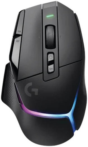 [910-006163] Logitech G502 X Plus Wireless Gaming Mouse, Lightspeed Wireless Connectivity, 8 Zone RGB Lighting, HERO 25K Sensor, 25600dpi Resolution, 40G2 Acceleration, USB-C, 120H Battery Life, Black | 910-006163