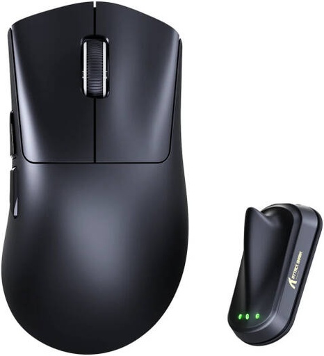 [V8] Attack Shark V8 Wireless Gaming Mouse, 8K Polling Rate, 42,000 DPI PAW3950 MAX Sensor, Ultra-Lightweight 59g Esports Mouse, 400H mAh, Tri-Mode Bluetooth, 2.4GHz & Wired Connectivity, Black | V8