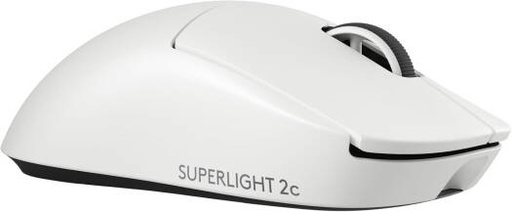 [910-007539/910-007528] Logitech G Pro X Superlight 2c Wireless Gaming Mouse, 5 Buttons, 44K DPI, HERO 2 Sensor, 888 IPS Speed, 88G Acceleration, 8000Hz Polling Rate, Up to 95H Battery, White | 910-007539/910-007528