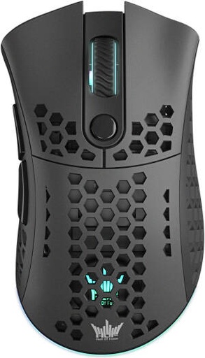 [MGHM2P708RG2BB] Galax HOF Ace M2 Gaming Wireless Mouse, PixArt Optical Sensor, 38000 DPI Sensitivity, 400 IPS Max Speed, 6 Programmable Macro Buttons, 1.8 m Braided Fiber Cable, Black | MGHM2P708RG2BB