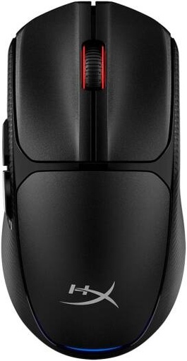 [A1KY6AA] HyperX Pulsefire Fuse Wireless Gaming Mouse, Ambidextrous Lightweight 75g, Pixart PAW3311 Sensor Up to 12,000 DPI, Dual Wireless 2.4GHz & Bluetooth, 85-Hour Battery Life, RGB Lighting, Black | A1KY6AA