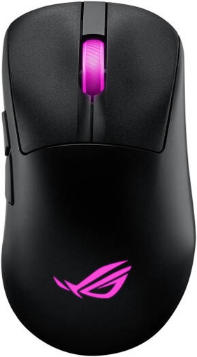 [90MP04A0-BMUA00] ASUS ROG Keris II Origin Gaming Mouse, 42K DPI AimPoint Pro Sensor, SpeedNova Wireless, Push-Fit Switch Sockets, 3-Zone RGB, 65g Ergonomic, 8000Hz, Hot-Swappable, Paracord, Black | 90MP04A0-BMUA00