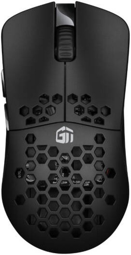 [616985067152] GamerTek Onyx Wireless Gaming Mouse, PixArt PAW 3335 Optical Sensor, TTC Dustproof Gold 80M Switch, Up to 16000 DPI, Triple Mode Connectivity, 1.8m Paracord, Black | 616985067152