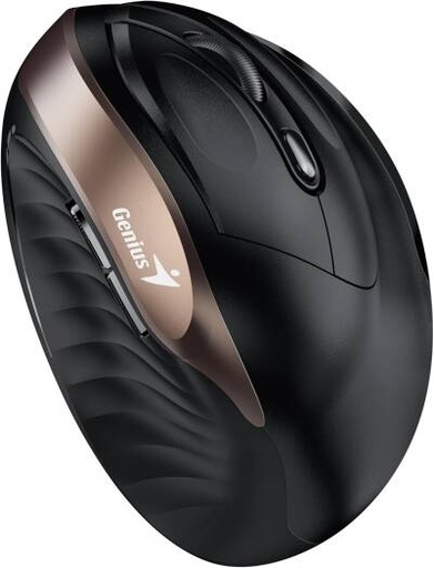 [genius-mouse-ergo-8250s-wireless-vertical-ergonomic-silent-mouse-champagne-gold] Genius Mouse Ergo 8250S Wireless Vertical Ergonomic Silent Mouse (Champagne Gold)