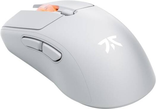 [MS0003-002] Fnatic Bolt Wireless Gaming Mouse, Pixart 3370 Sensor, WiFi & Bluetooth Battery Life 110-210h, USB-C Charging, Kailh GM 8.0 Switches, 4 Profiles & DPI Stages, Virgin PTFE Skates, White | MS0003-002