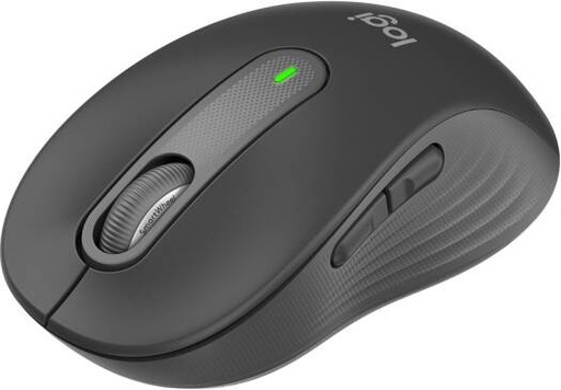 [910-006250] Logitech Signature M650 Wireless Mouse, Bluetooth, USB Connectivity, Up to 2000 DPI Resolution, Logitech Advanced Optical Tracking Sensor, 5 Buttons, SilentTouch Technology, Graphite | 910-006250