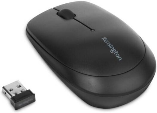 [K72452WW] Kensington Pro Fit Wireless Mobile Mouse, 2.4GHz, 1200 DPI, Plug & Play, Comfortable Design, Compatible with Windows and Mac, Black | K72452WW