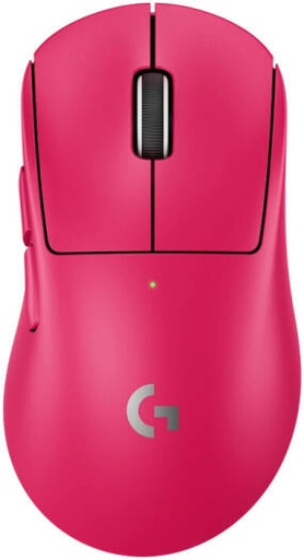 [910-007374] Logitech PRO X SUPERLIGHT 2 DEX LIGHTSPEED Wireless Gaming Mouse, Hero Sensor 2, 44000 DPI, Up To 8 kHz Polling Rate, Responsive Optical Precision, Up To 95 Hours Battery, Pink | 910-007374