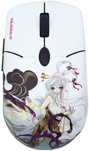 [VM01-V2-03] Varmilo Wireless Mouse, 2.4GHz Connectivity, 800 - 2400 DPI, Adjustable DPI, 6 Buttons, 80g Lightweight, Chang'e Design | VM01-V2-03