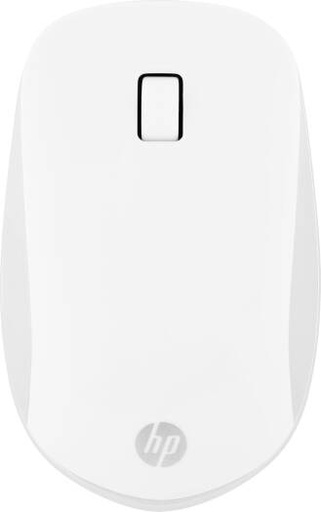 [4M0X6AA] HP 410 Wireless Computer Mouse, Multi-Surface Sensor, Up to 2000 DPI, 3 Buttons, Scroll Wheel, Up to 12 Month Battery, Bluetooth Connectivity, White | 4M0X6AA