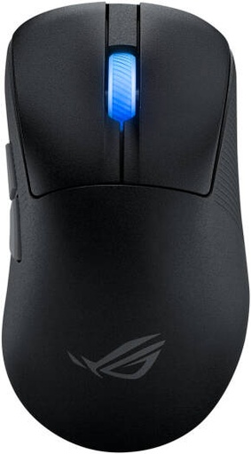 [90MP03N0-BMUA00] ASUS ROG Keris II Ace Ultralight 54g Ergonomic Gaming Mouse, 42,000-dpi ROG AimPoint Pro Sensor, ROG SpeedNova Wireless, Micro Switches, 4,000/8,000 Hz Polling Rate Booster, Black | 90MP03N0-BMUA00