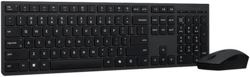 [4X31R64353] Lenovo Wireless Rechargeable Keyboard & Mouse Combo, Dual Mode 2.4GHz Bluetooth, English-Arabic Layout | 4X31R64353