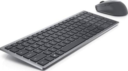 [KM7120W] Dell KM7120W Multi-Device Bluetooth & Wireless Keyboard and Mouse Qwerty, English-Arabic Keyboard -Titan Gray | KM7120W