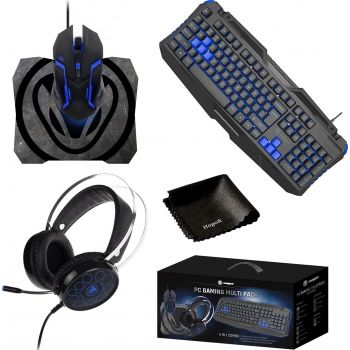 [SB914287] Snakebyte 4-in-1 Combo Keyboard + Mouse + Mouse Pad + Headset | SB914287